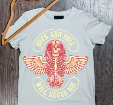 Rock and roll spirit t-shirt - TenStickers