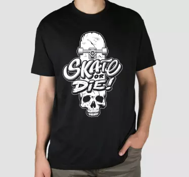 Skate grave graffiti  t-shirt - TenStickers