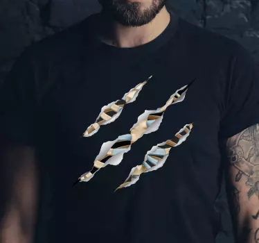 Skeleton ribs Halloween t-shirt sticker - TenStickers