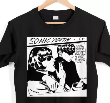 Sonic youth retro style t-shirt - TenStickers