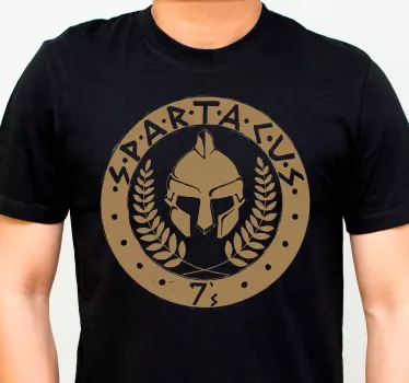 Spartan helmet inspired t-shirt - TenStickers
