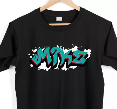 T-shirt with name bold name design - TenStickers