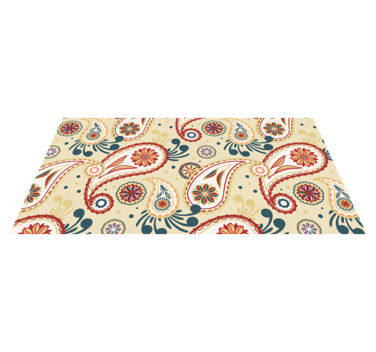 Colourful water drops bathroom mat - TenStickers