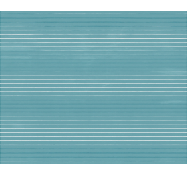 Horizontal stripes design blue rug - TenStickers