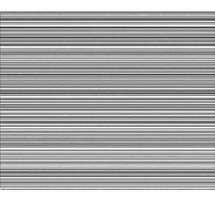Gray thin striped  kitchen vinyl mat - TenStickers