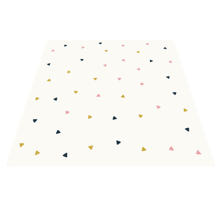 Geometric Confetti kids rug - TenStickers