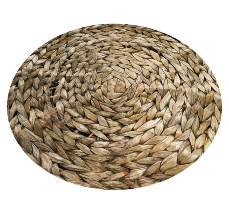 Rope imitation vintage vinyl rugs - TenStickers