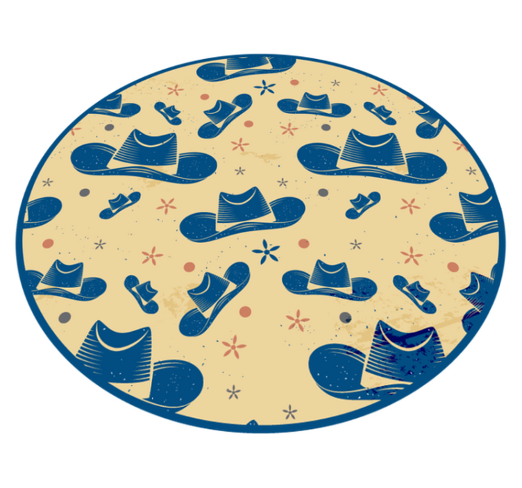 Circular Play Area nursery rug - TenStickers