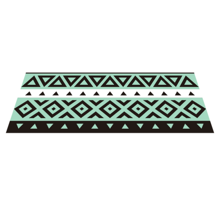 Geometric Gaming Path game rug - TenStickers