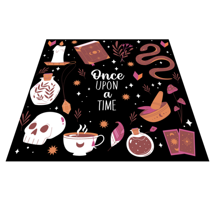 Fairytale Storytime kids rug - TenStickers