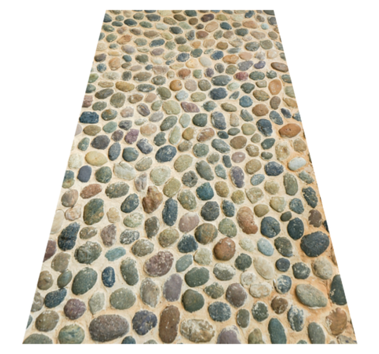 Elegant stones stone floor tiles - TenStickers