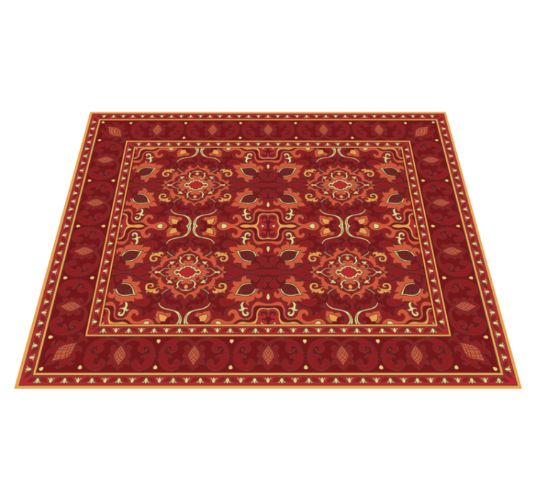 Ornate Medallion mandala rug - TenStickers