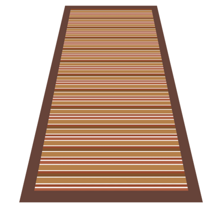 Striped Motif stripes rug - TenStickers
