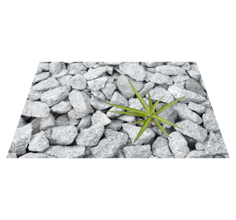 Stone Finely Crafted Surface stone effect vinyl rug - TenStickers