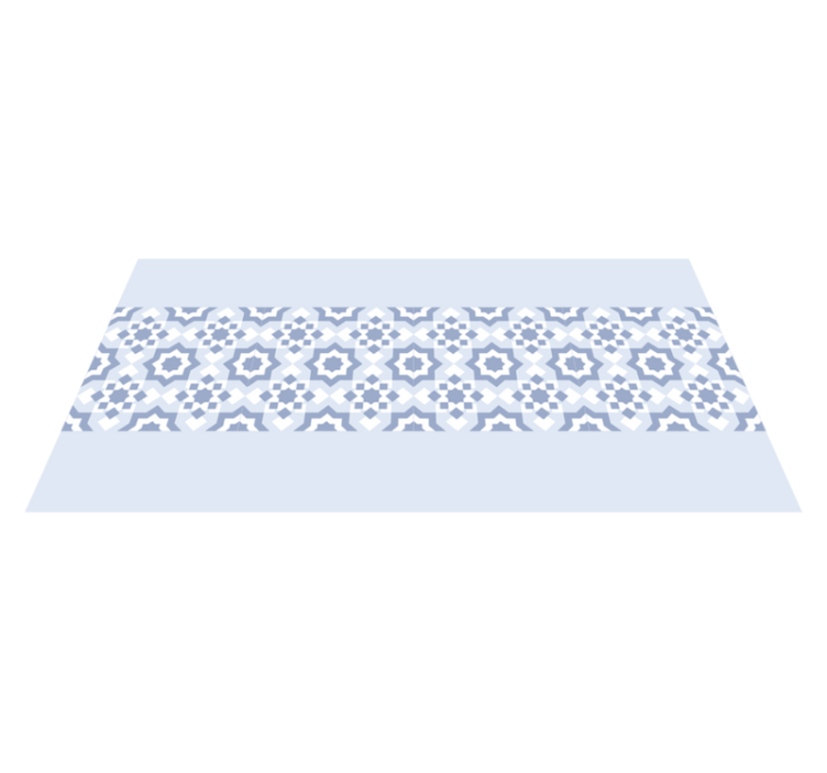 Culinary Tile Runner kitchen mat - TenStickers