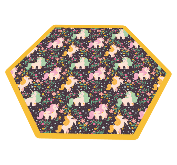 Mythical Creatures Playground kids rug - TenStickers