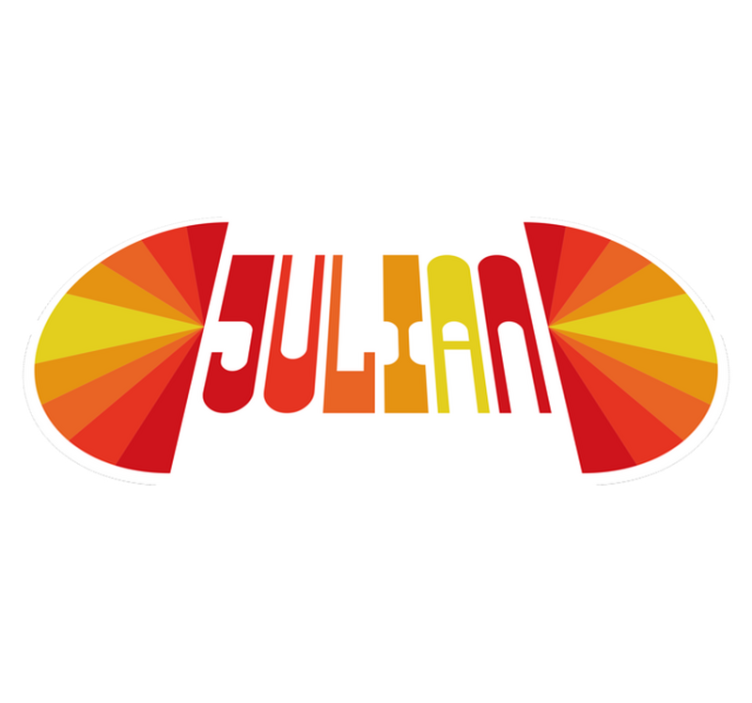 Personalized Retro custom floor mat - TenStickers