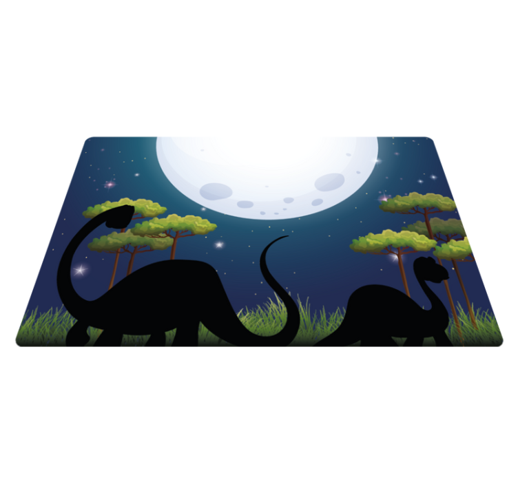 Safari Adventure Circuit kids rug - TenStickers