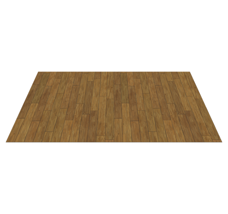 Wooden Plank Design wood effect rug - TenStickers