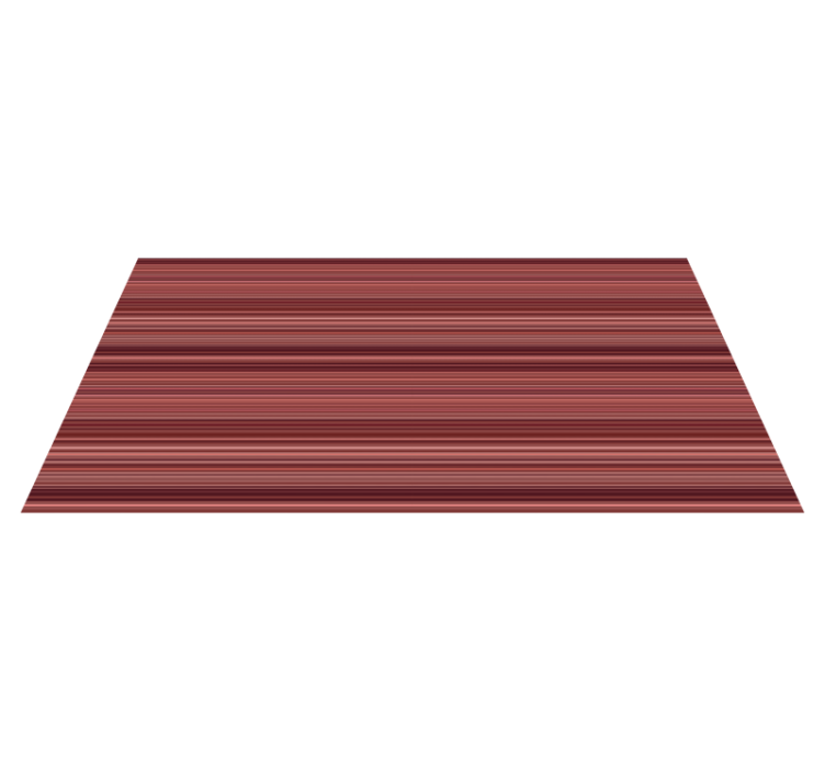 Burgundy Striped stripes rug - TenStickers