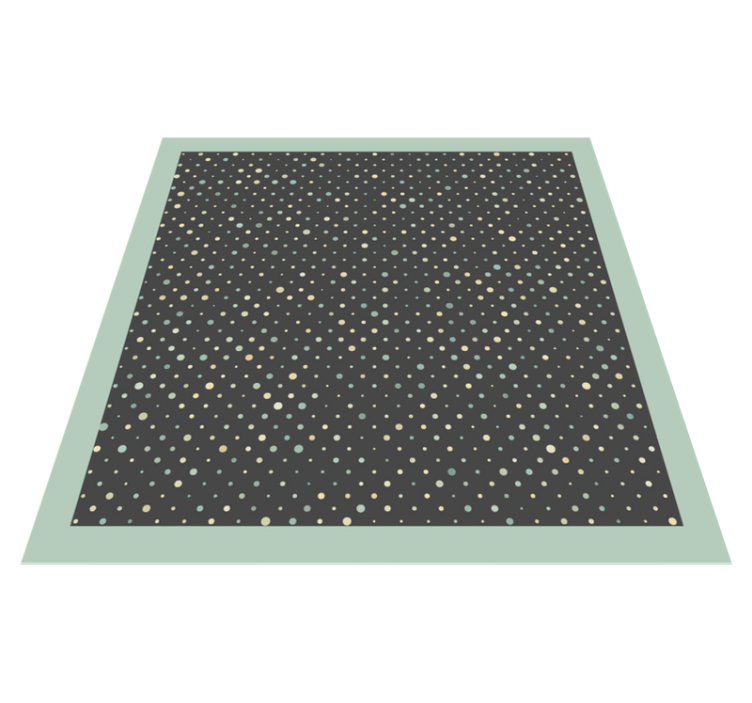 Polka-Dot Pattern stripes rug - TenStickers