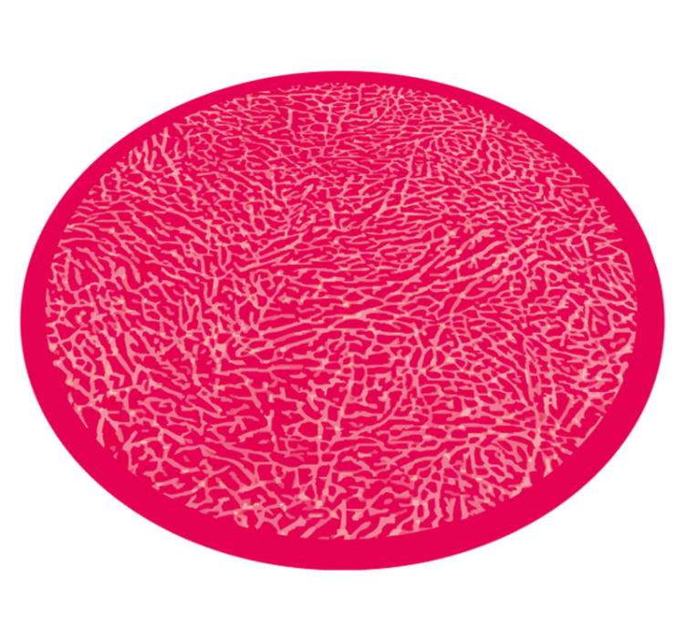 Vivid pink design texture rug - TenStickers