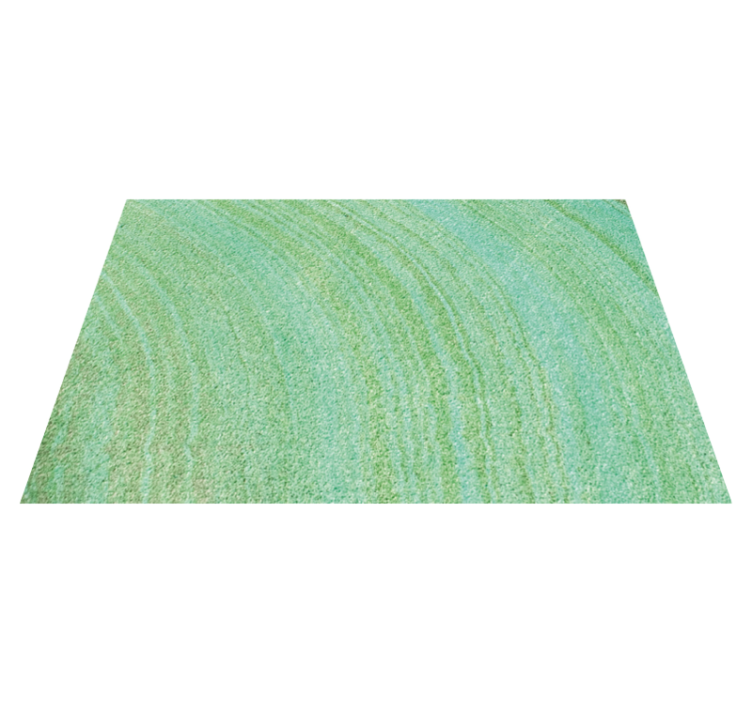 Swirling Green Shades texture rug - TenStickers