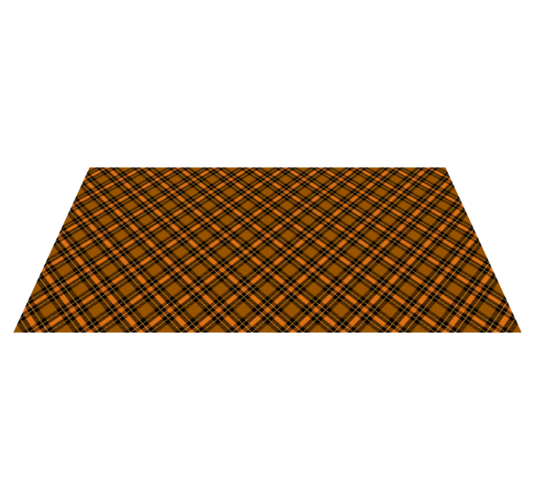 Autumn Plaid Pattern texture rug - TenStickers