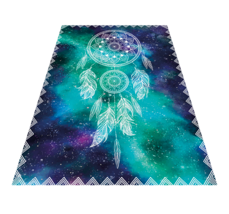 Dream Catcher Pattern mandala rug - TenStickers