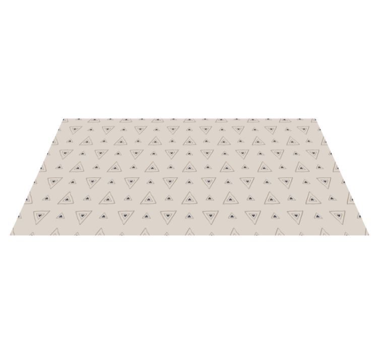 Stylish Triangle Pattern nursery rug - TenStickers