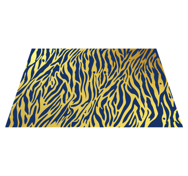 Zebra Stripe Concept animal print rug - TenStickers