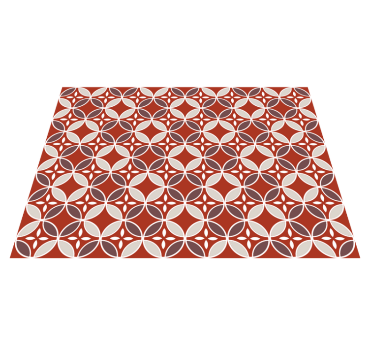 Artistic Pattern Mix mosaic rug - TenStickers
