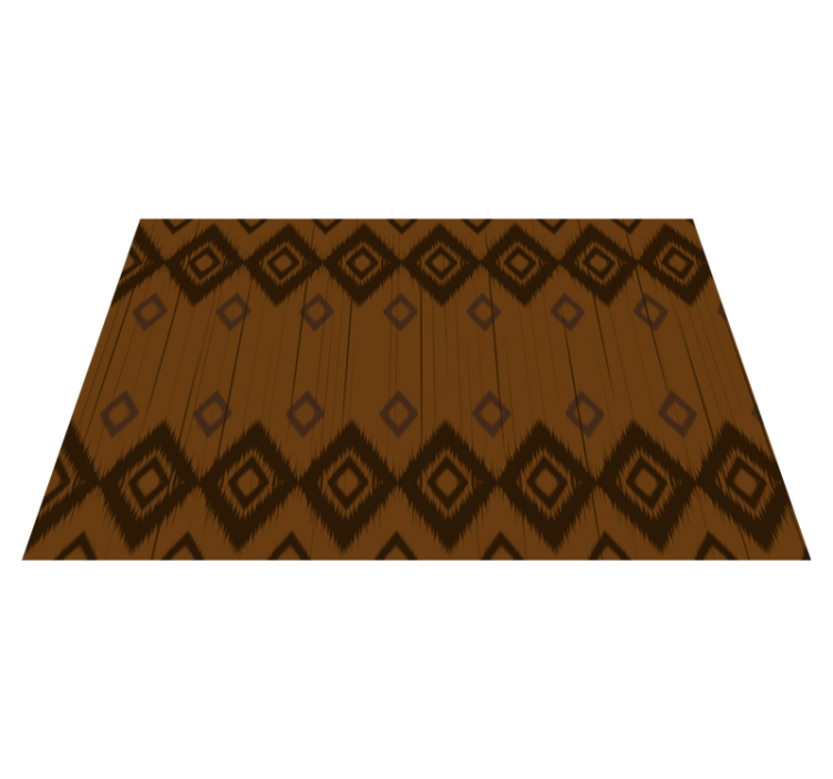 Cultural Geometric Element ethnic rug - TenStickers