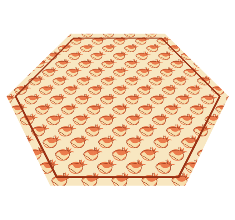 Charming Bird Patterns kitchen mat - TenStickers