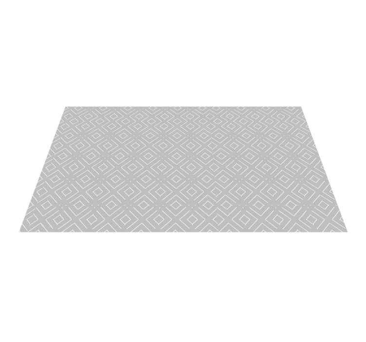 Greyn stylish diamonds bedroom carpet - TenStickers