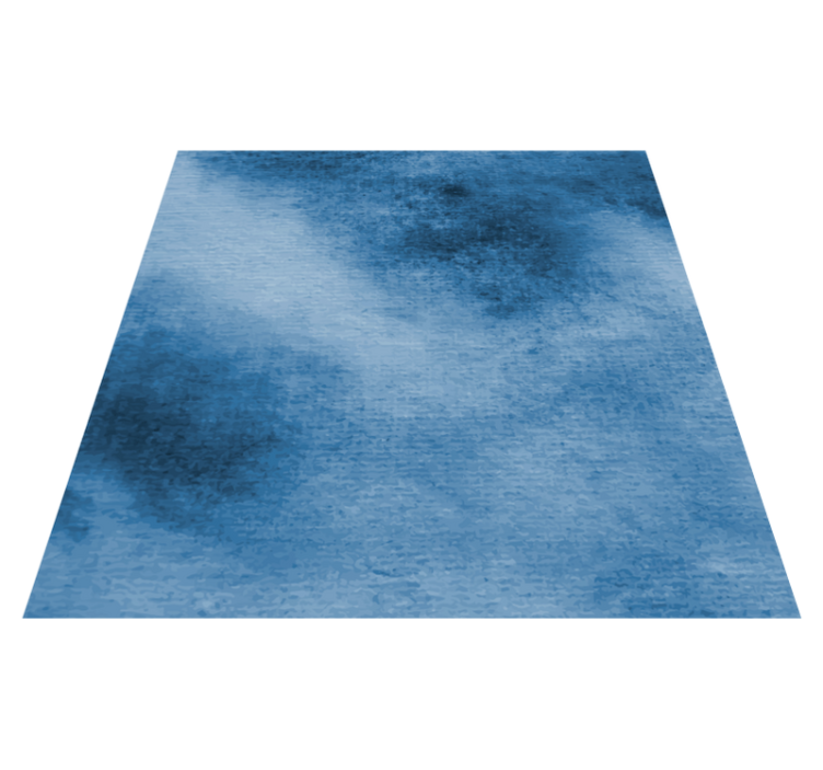 Blue Gradient Style bathroom mat - TenStickers