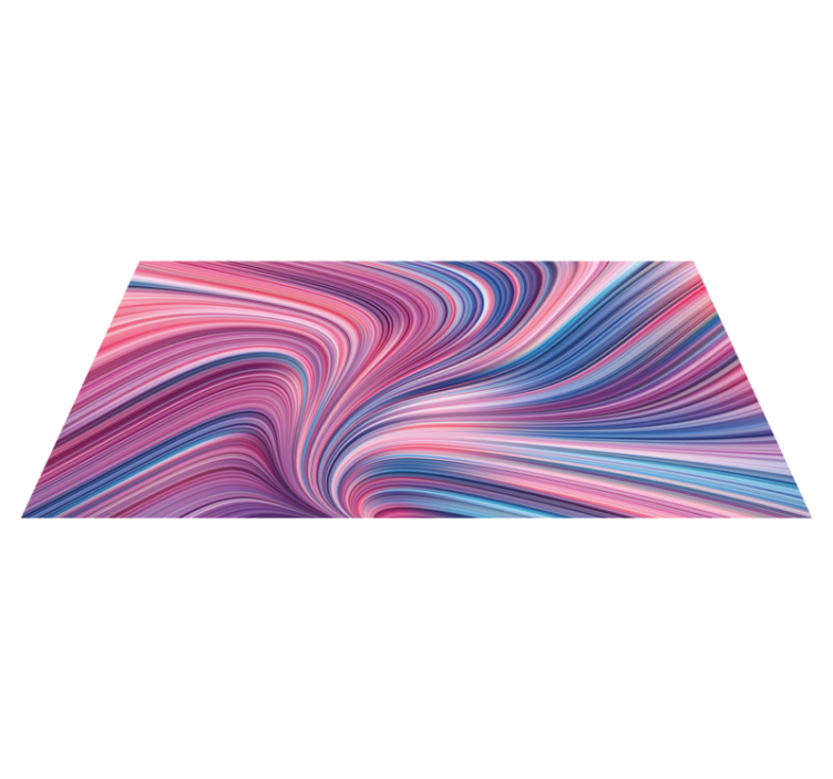 Abstract paintings with marbling  modern rug - TenStickers