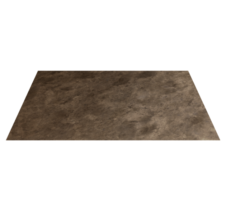 Brown elegant effect marble rug - TenStickers
