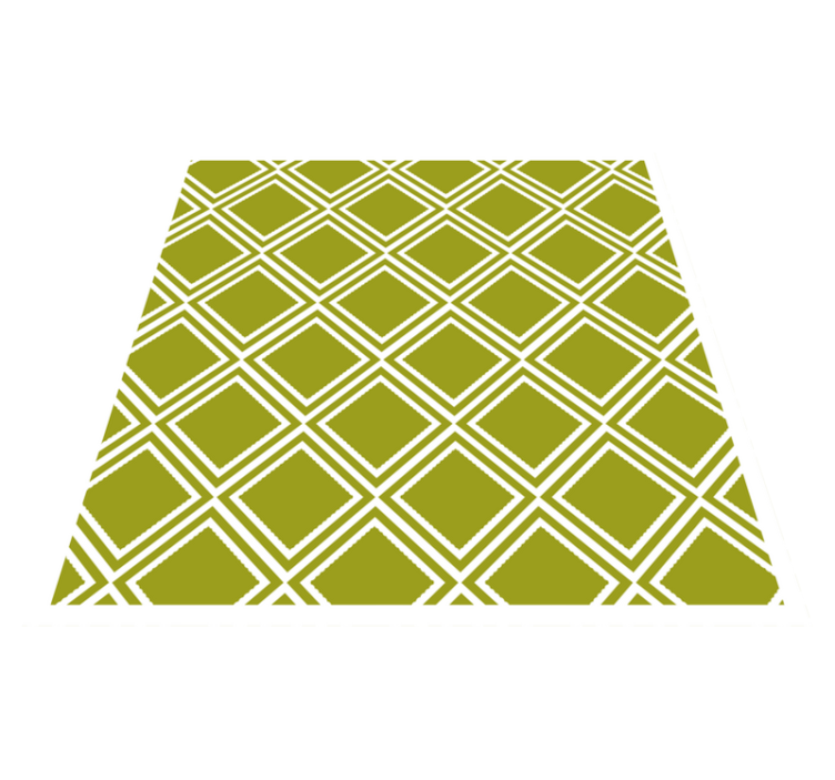 Diamond Pattern Motif geometric rug - TenStickers
