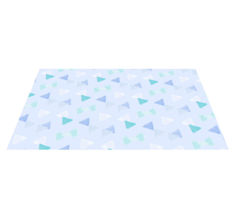 Triangular Shapes kids carpet - TenStickers
