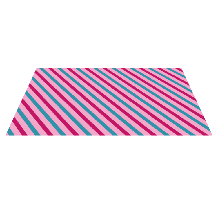 Lively stripes rug stripes rug - TenStickers