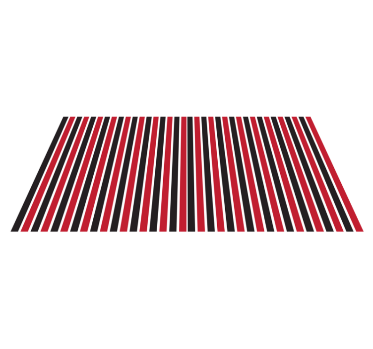 Striking Striped Pattern stripes rug - TenStickers