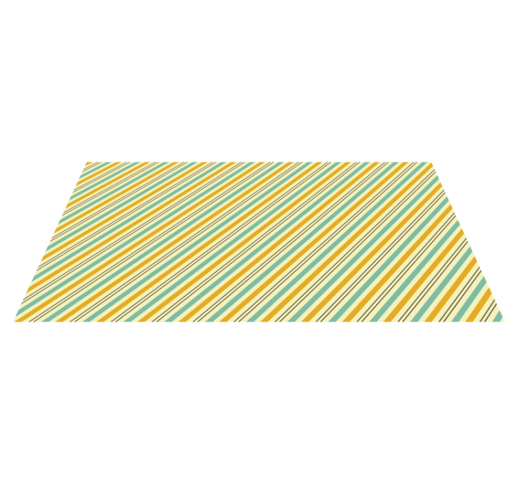 Diagonal Striped Pattern stripes rug - TenStickers