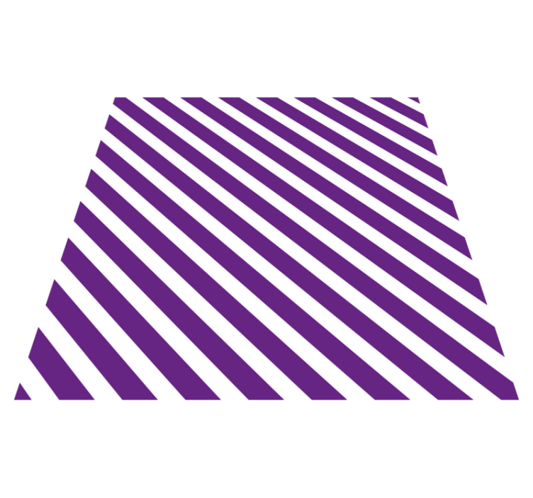 Purple Striped Pattern stripes rug - TenStickers
