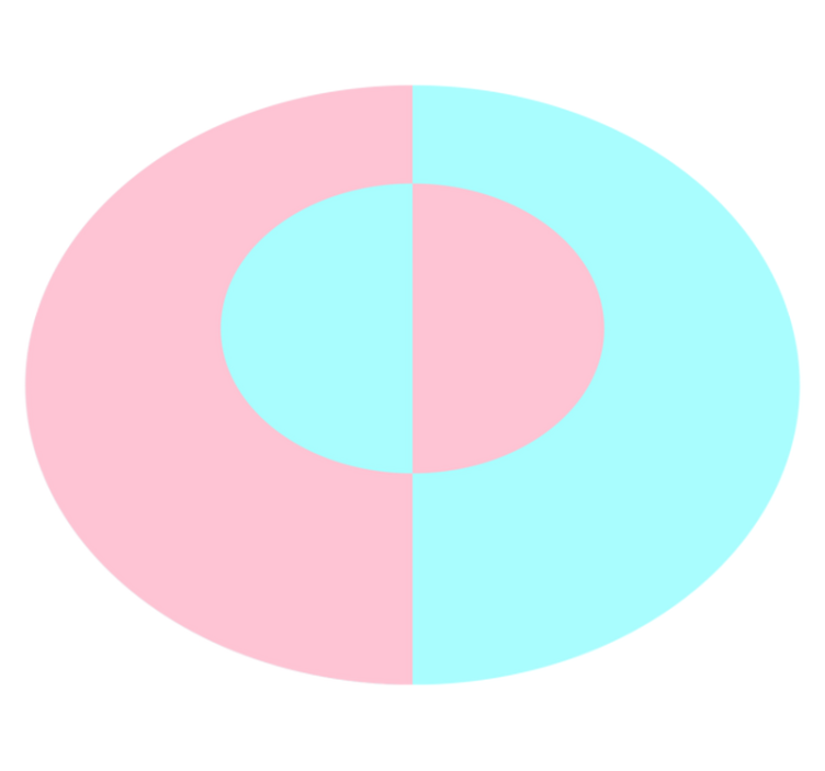 Circular Soft Hues modern rug - TenStickers