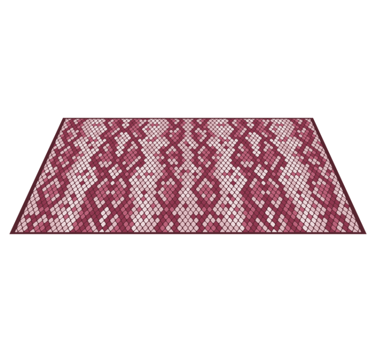 Diamond Mosaic Pattern texture rug - TenStickers