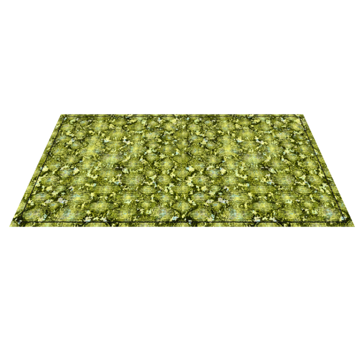 Lively Greenery Concept texture rug - TenStickers
