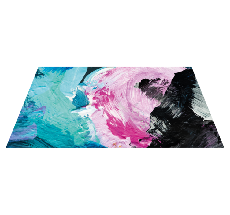 Splash of colour texture rug - TenStickers