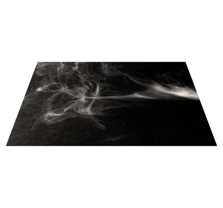 Smoke Swirls Effect modern rug - TenStickers