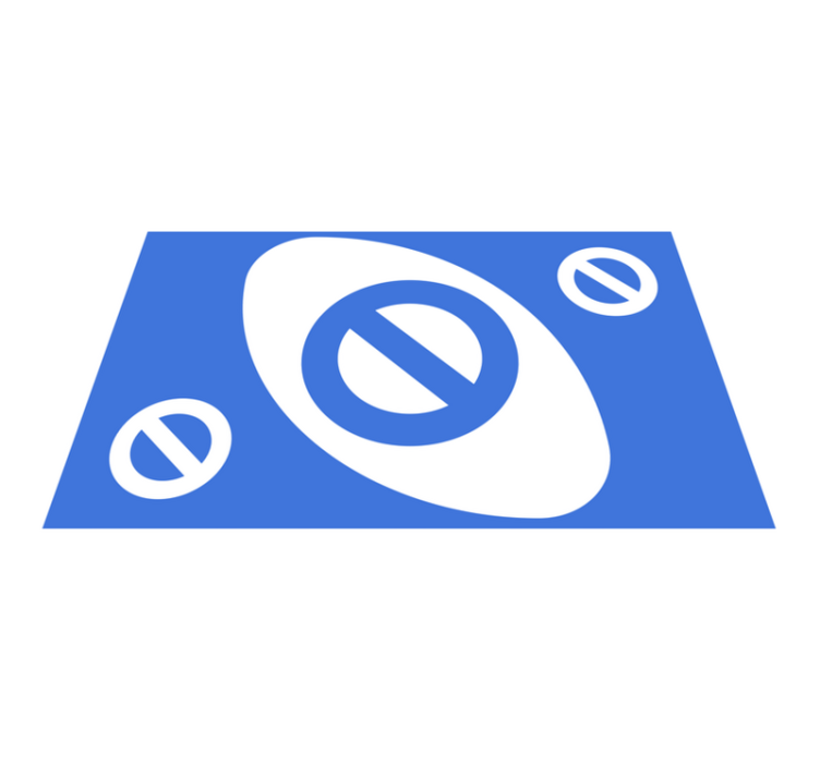 BLUE CIRCLE GRAPHICS kids rug - TenStickers